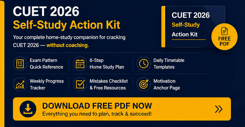 CUET 2026 Without Coaching