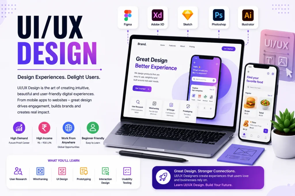 UIUX design high income skill
