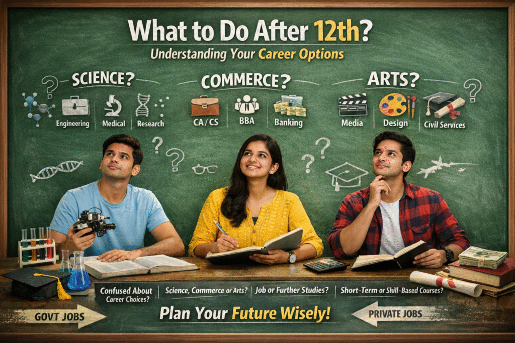 What to do after 12th?