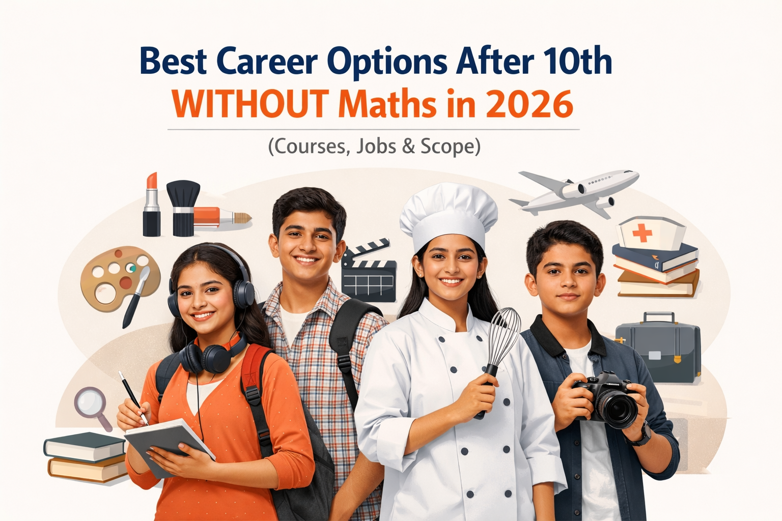 Career Options After 10th without Maths