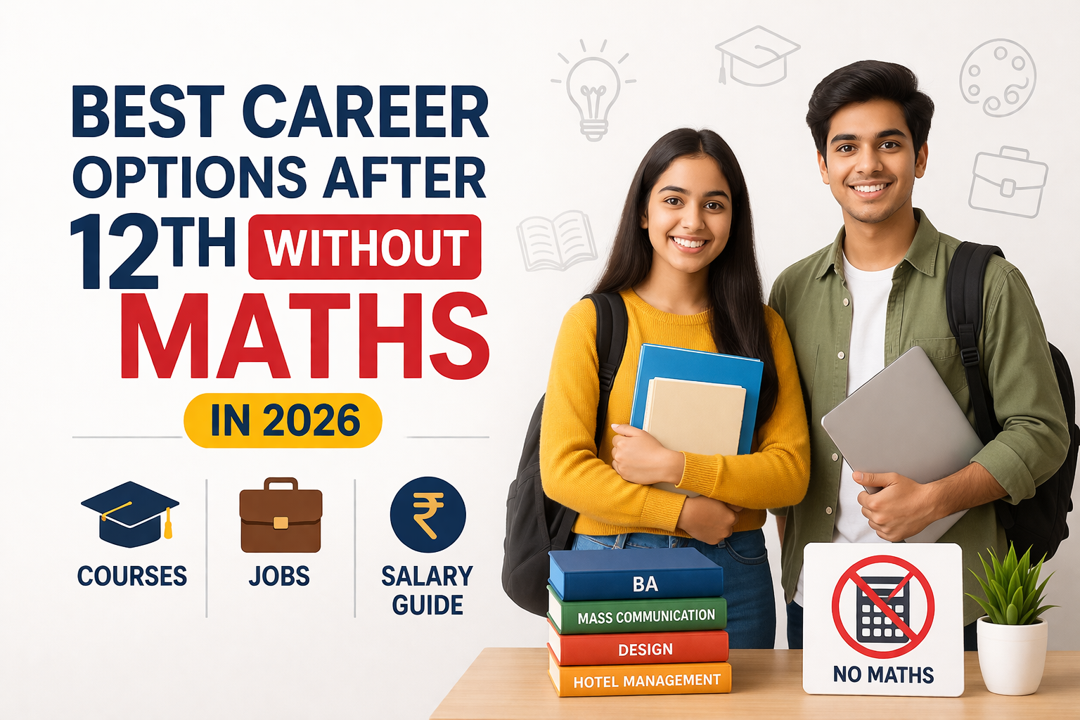 Career Options After 12th without Maths