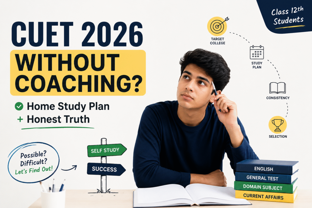 CUET 2026 Without Coaching
