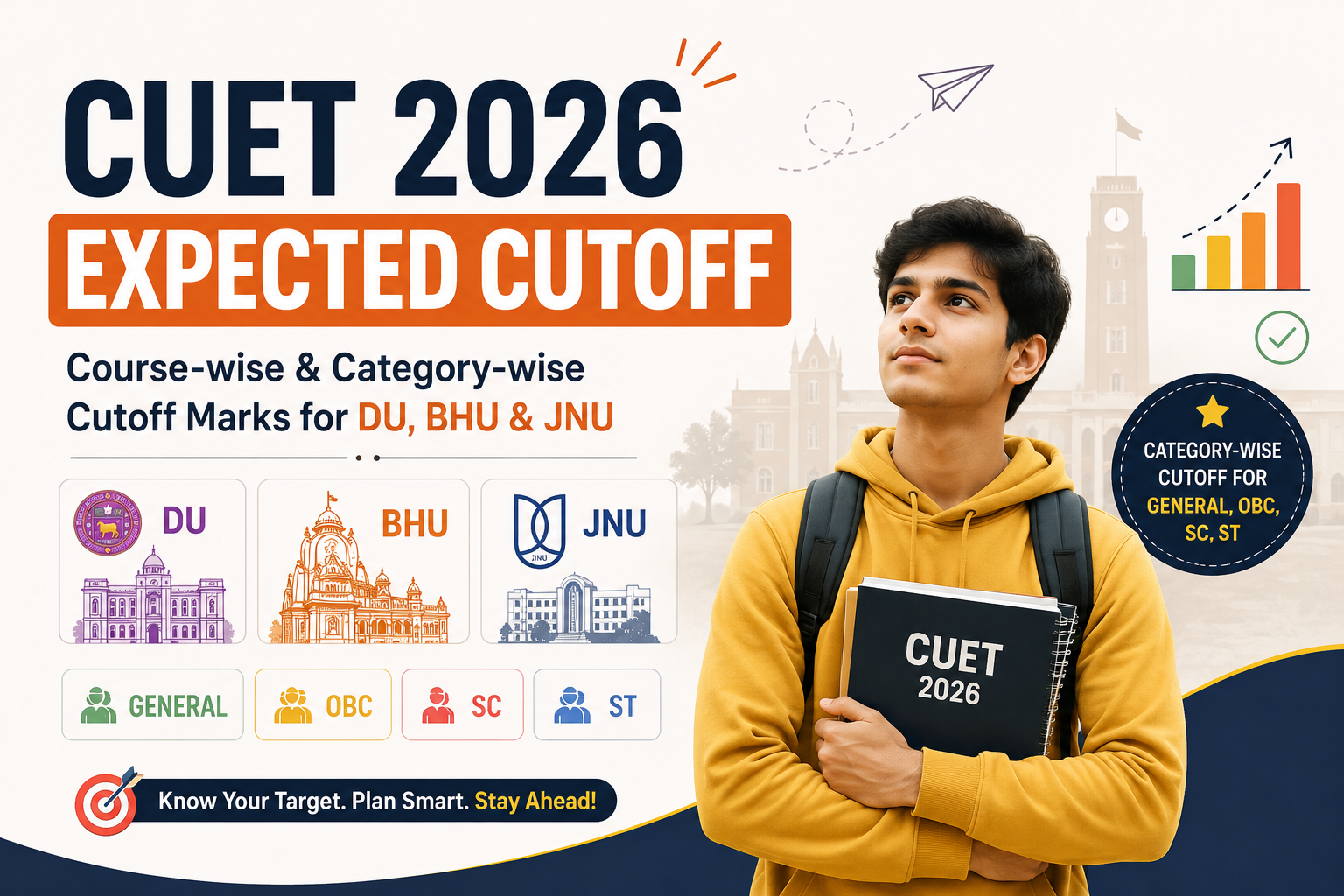 CUET 2026 Expected Cutoff