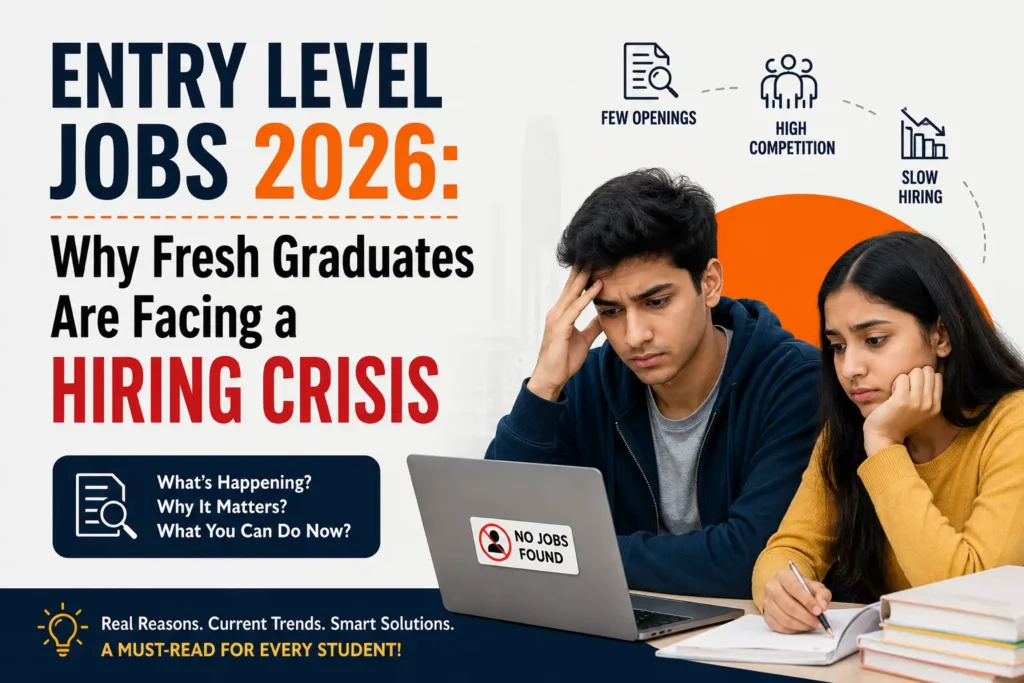 Entry Level Jobs 2026 Why Fresh Graduates Are Facing a Hiring Crisis