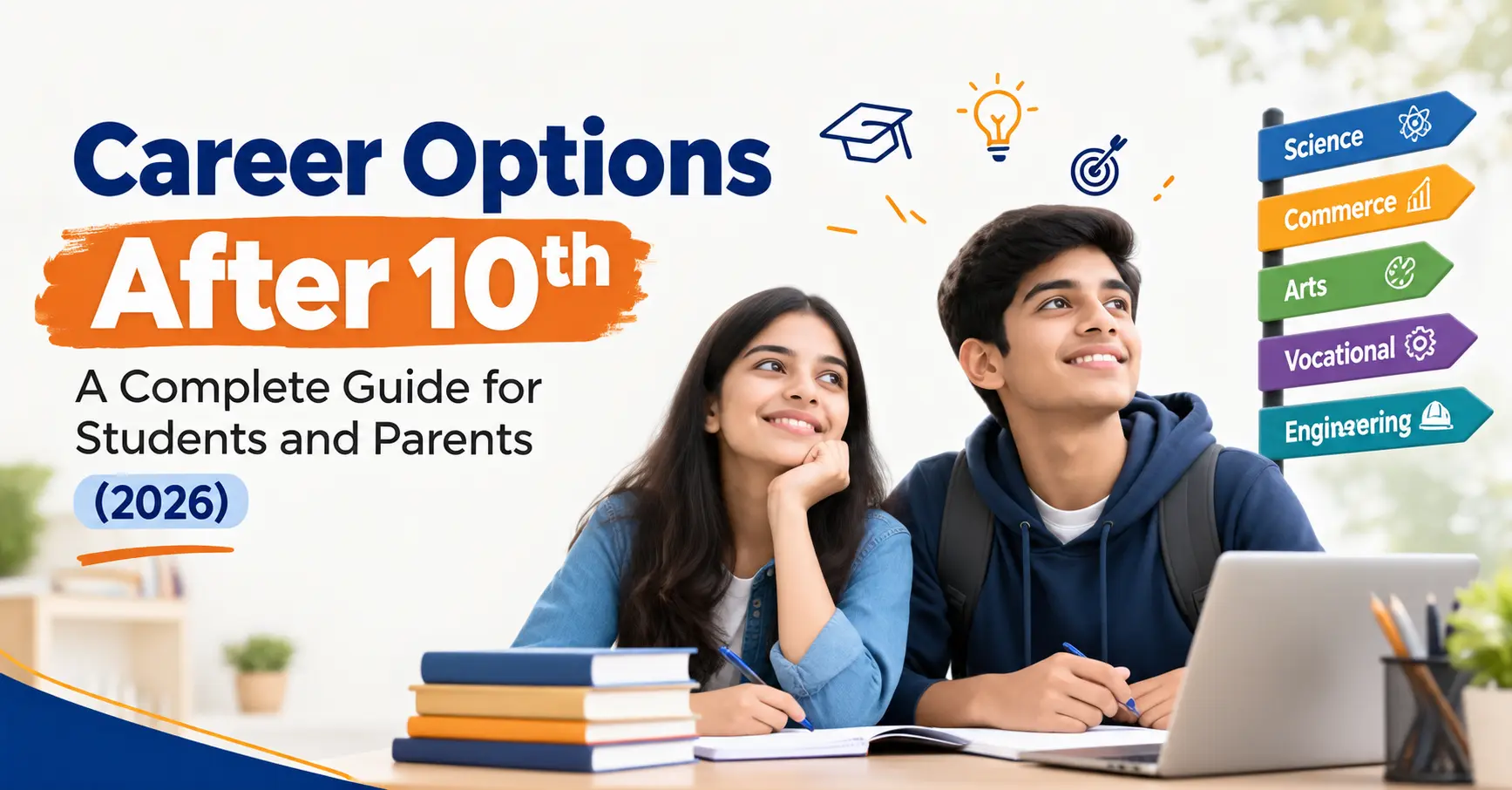 Career Options After 10th A Complete Guide for Students and Parents in 2026)