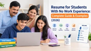 Resume for Students With No Work Experience Complete Guide & Examples (2026)