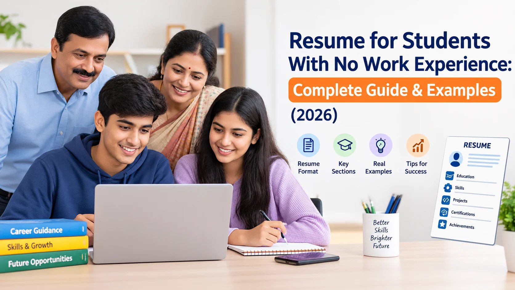 Resume for Students With No Work Experience Complete Guide & Examples (2026)